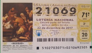 Lotería de Navidad 2017